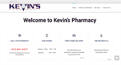 Desktop Screenshot of kevinspharmacy.com